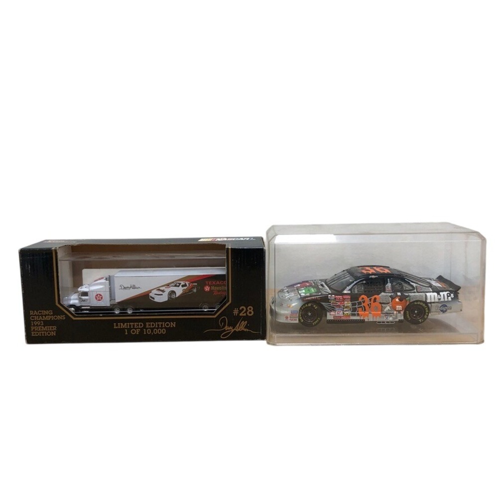 Racing Champions Diecast Transporter and Car Set Unisex Black NASCAR Bundle